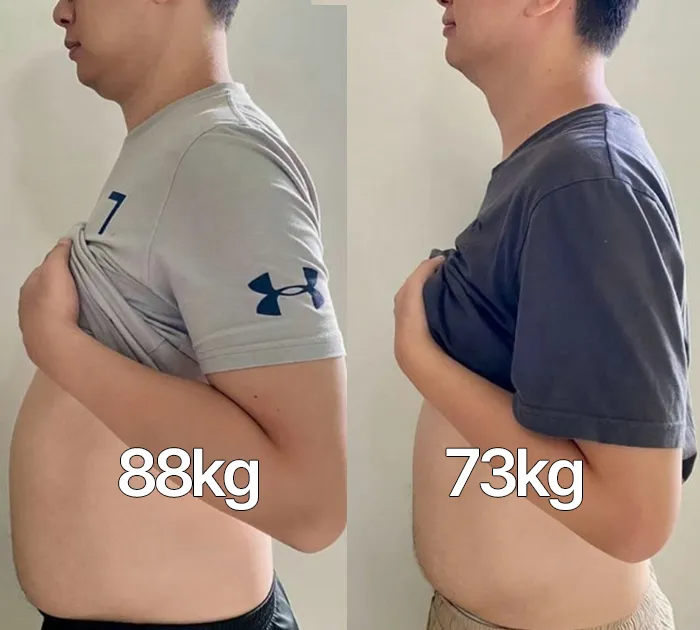 42세 직장인 15kg 감량